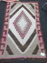 Two Grey Hills Navajo Rug 34" x 57"
