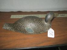 Mike "Ole" Lubovich Hen Duck Decoy - 16" Long