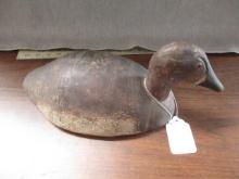 Lake Charles Canvas Back Wood Duck Decoy - 14" Long