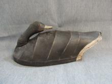 Canvas Coot Duck Decoy
