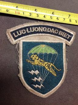 Vietnam Theater Made Paratrooper Patch Luc Luongdac Biet