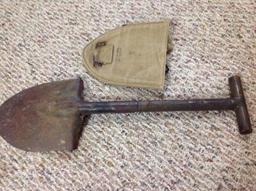 Entrenching Tool Shovel T Handle Ww2 Usmc Pacific