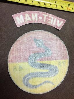 Vietnam Unusual Thin Theater Made Printed Patch