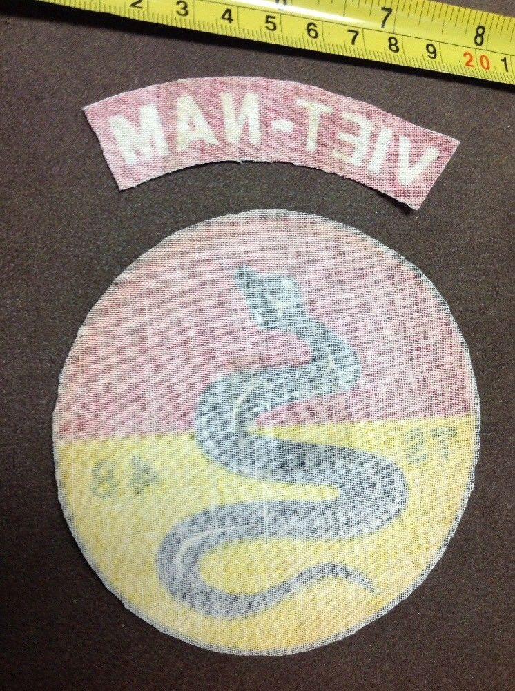 Vietnam Unusual Thin Theater Made Printed Patch