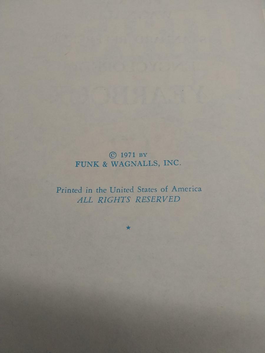 Funk and Wagnalls 1970 Standard Reference Encyclopedia Set