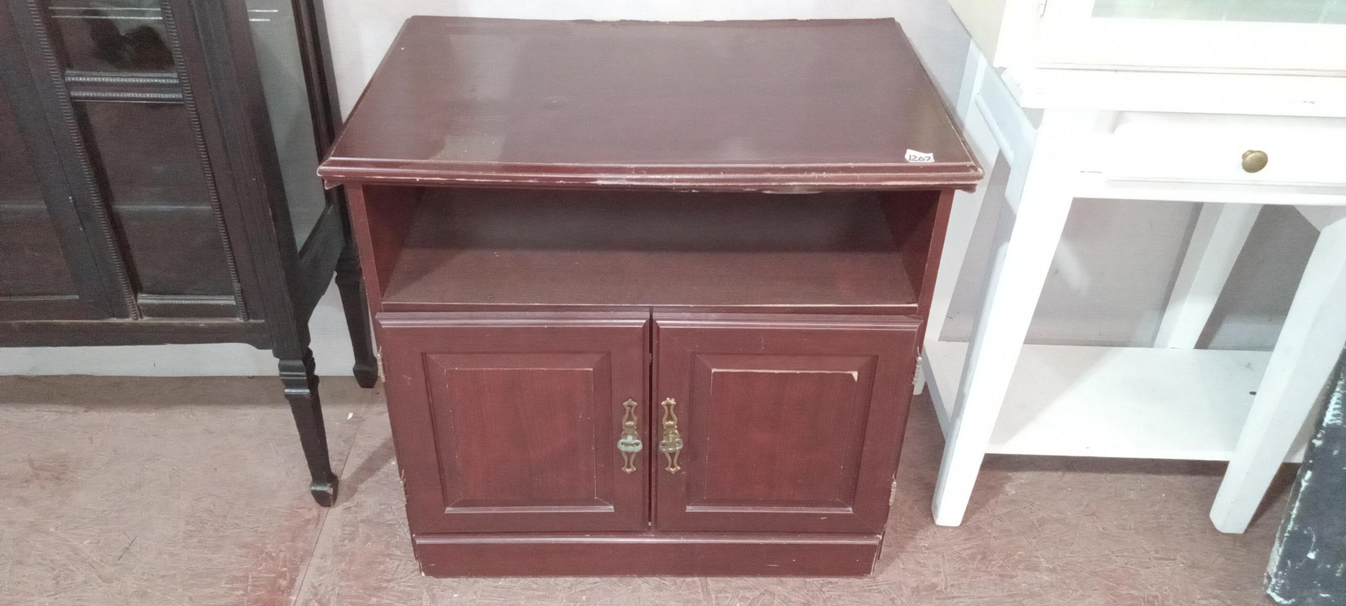 Laminate TV Cabinet w/ Storage