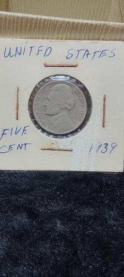 1939 Nickel