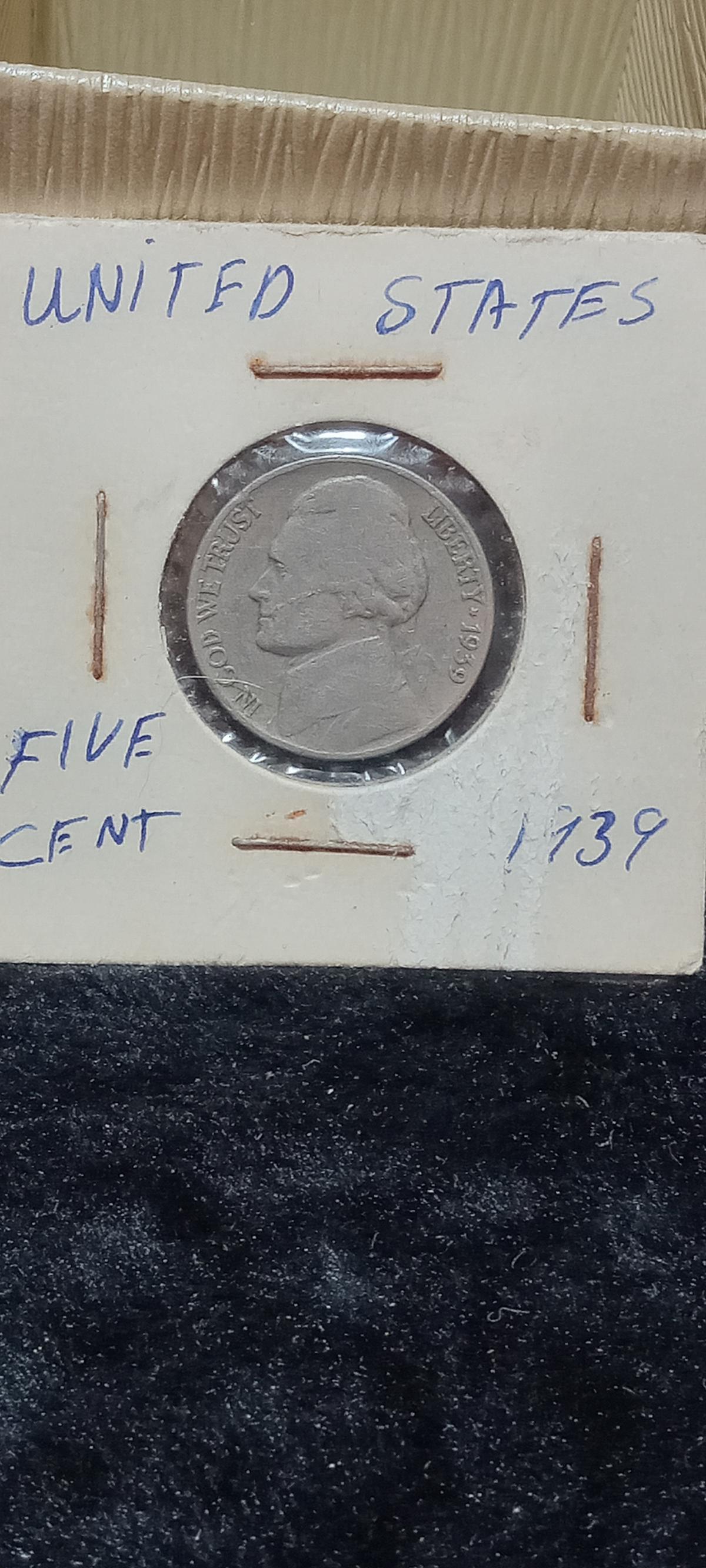 1939 Nickel