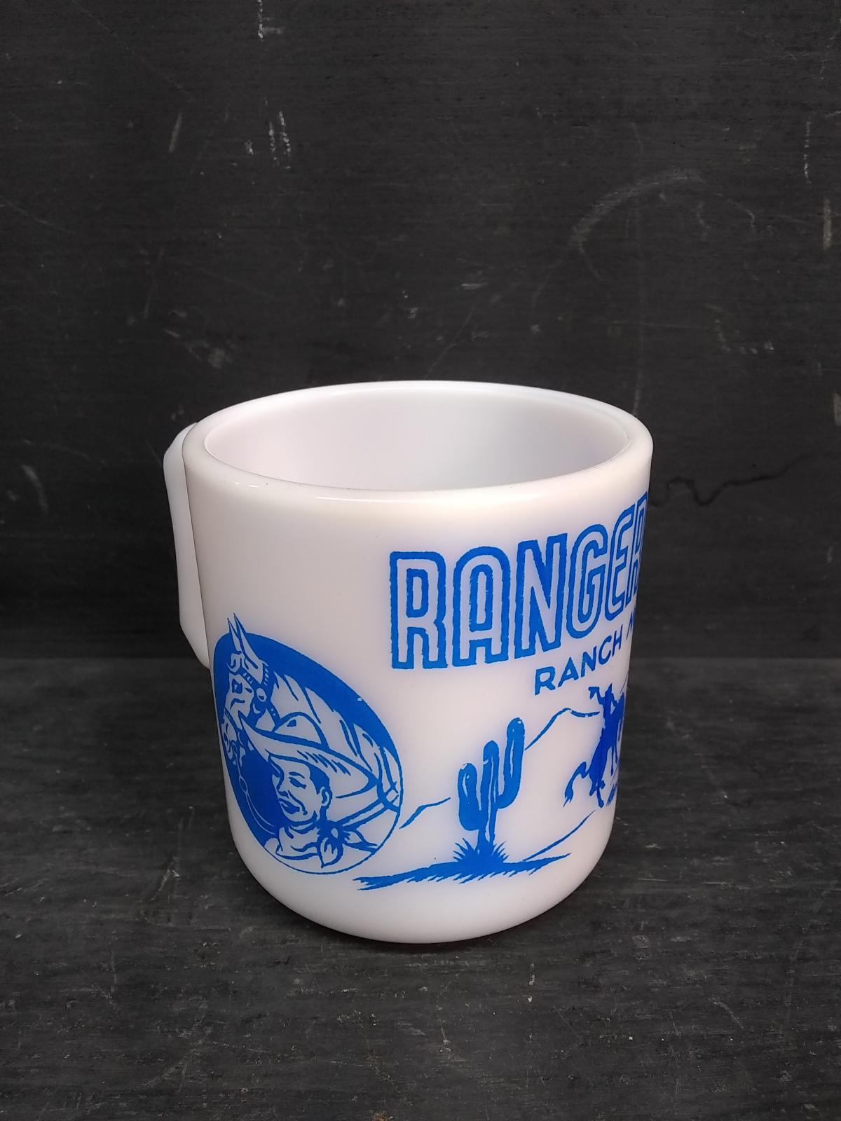 Vintage Ranger Joe Wheat Honnies Blue Mug by Hazel Atlas