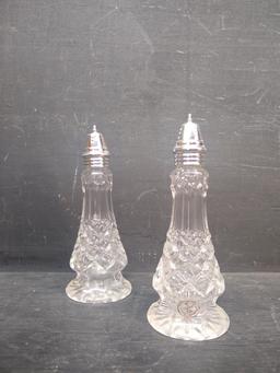 Pair Crystal S&P Shakers