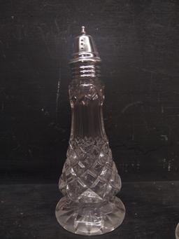 Pair Crystal S&P Shakers