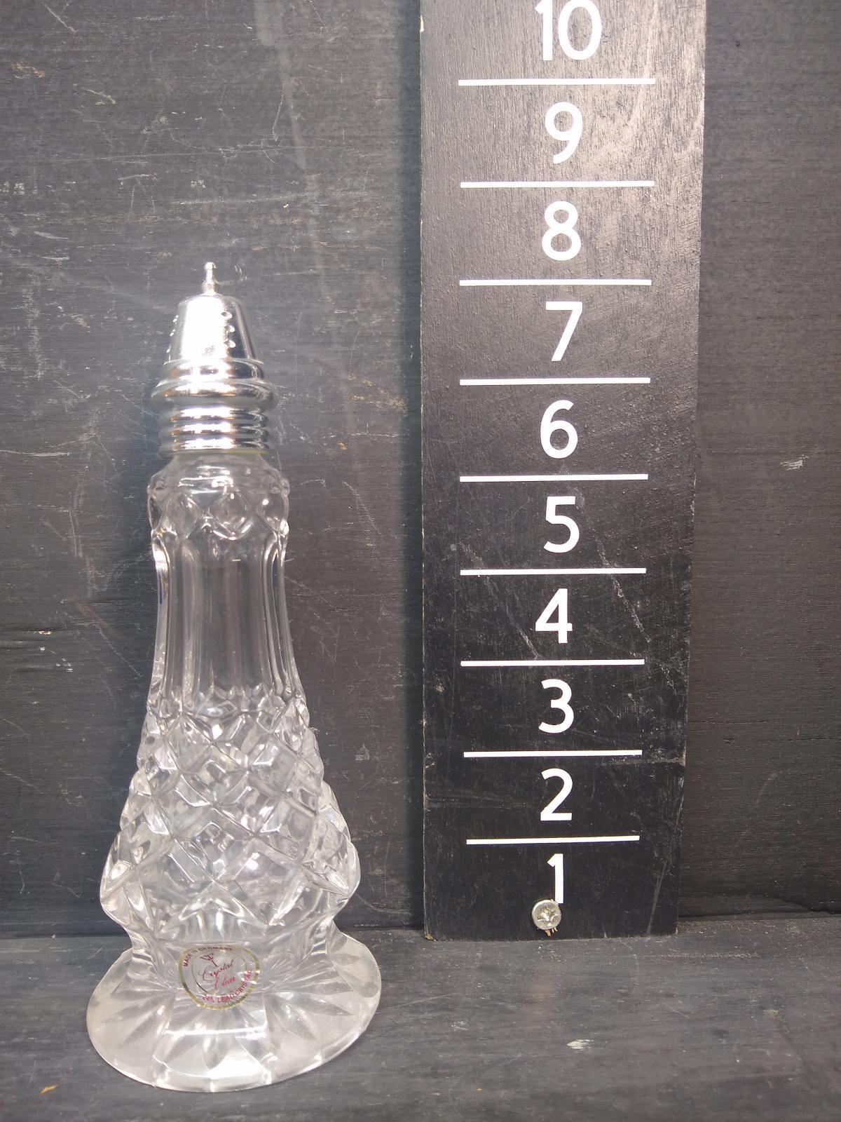 Pair Crystal S&P Shakers