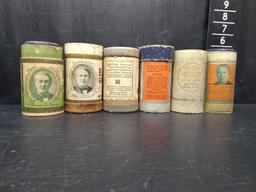 Collection 6 Vintage Edison Records