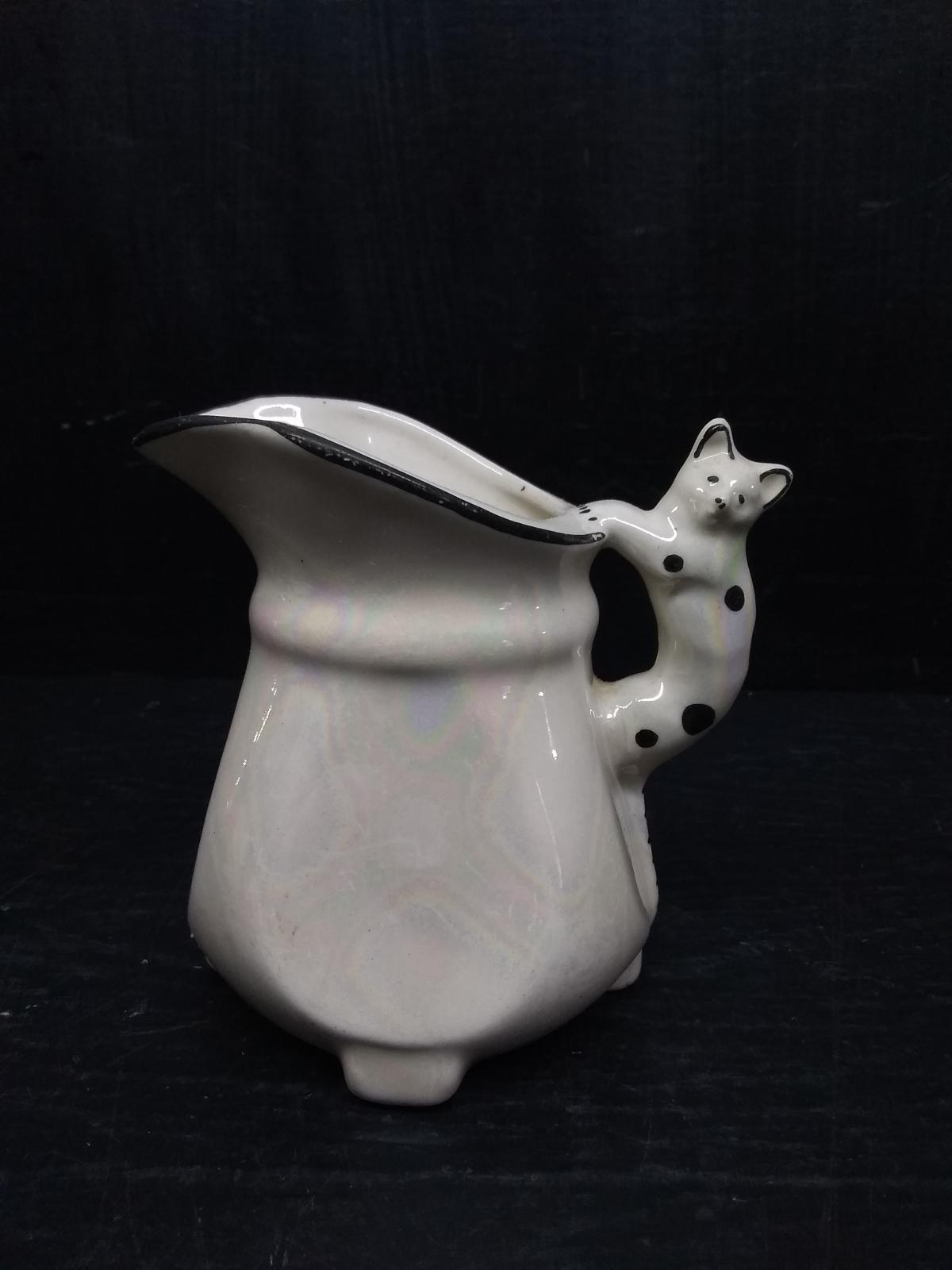 Vintage Lusterware Novelty Cat Creamer