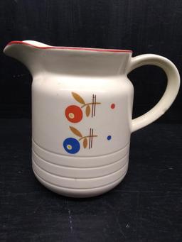 Universal Cambridge MCM Decorated Pitcher