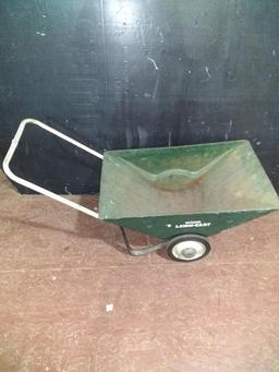 Vintage Metal Wizard Lawn Cart