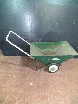 Vintage Metal Wizard Lawn Cart