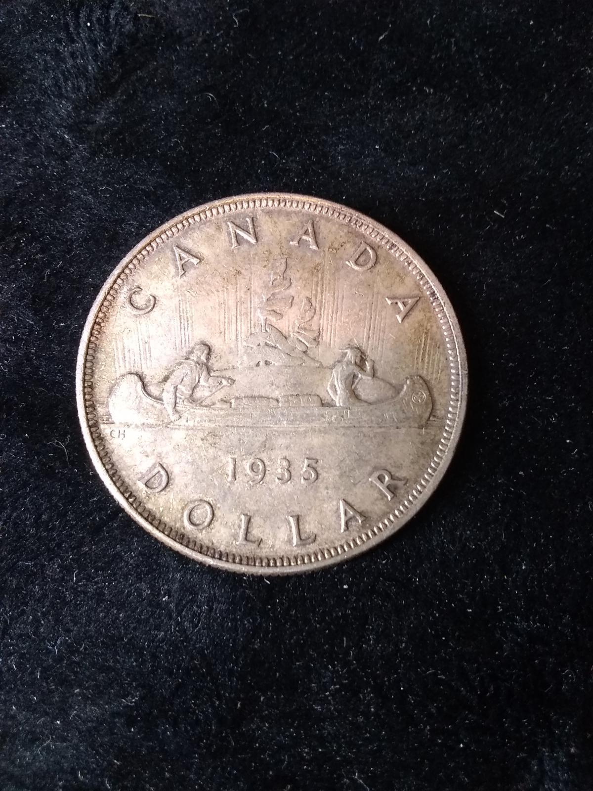 1935  Canada Silver Dollar-23.3 g