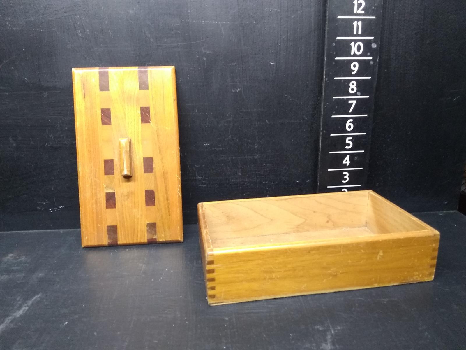 Custom Made Document Box with Finger Joints