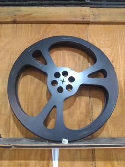 Decorative Wooden Movie Reel/Studio Prop