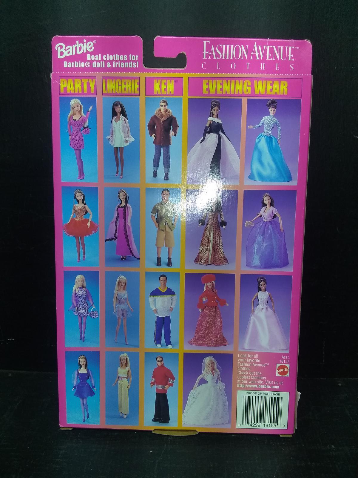 Barbie-Fashion Avenue-Blue Pantsuit Outfit