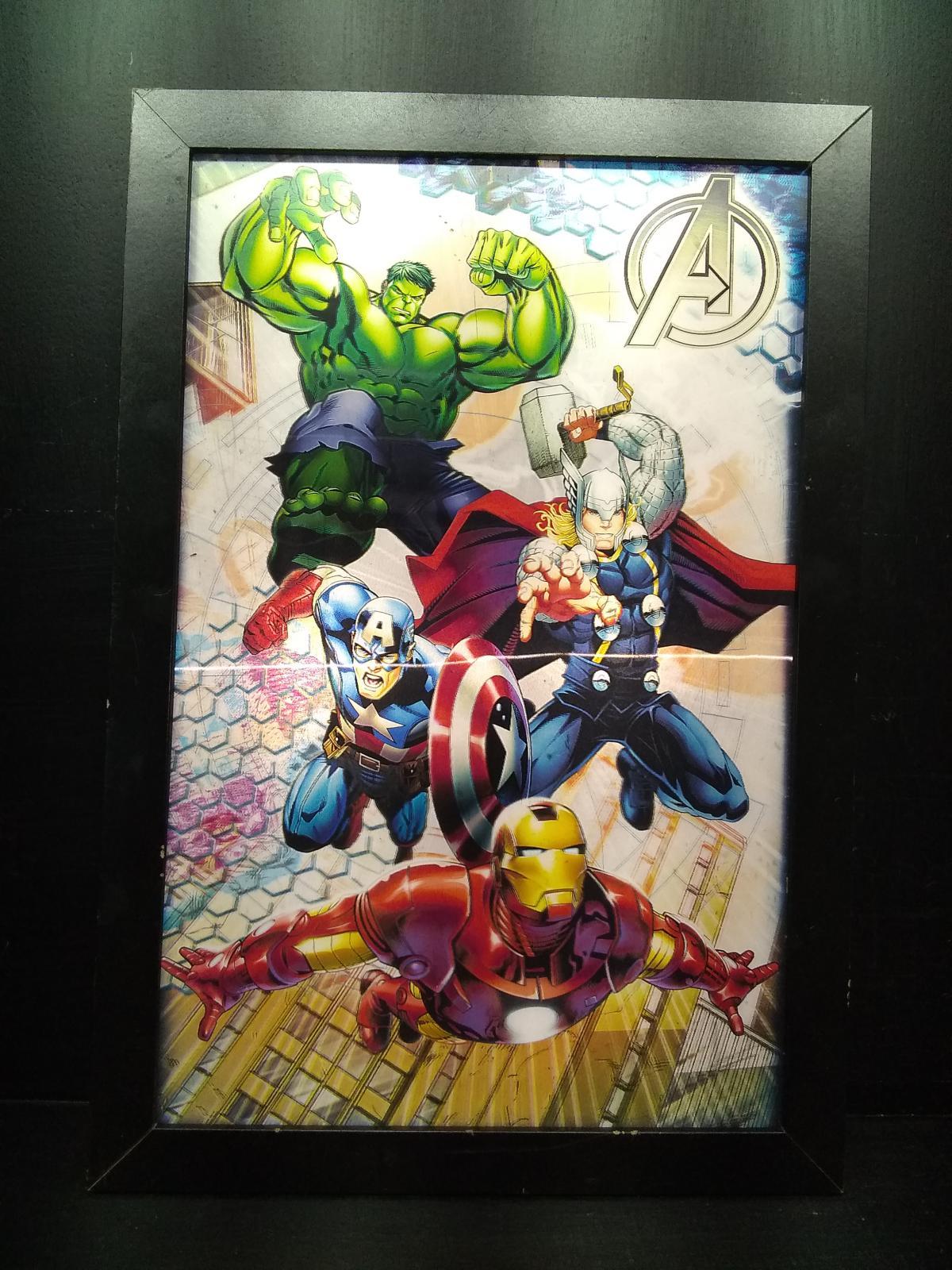 Framed Novelty Marvel Avengers Wall Art