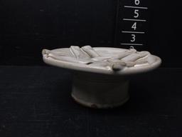 NC Pottery Flower Frog