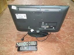 BL- 20" Flat Screen TV w/ Remote (Untested)