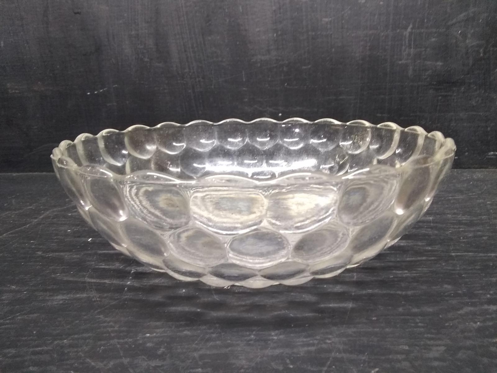 Vintage Crystal Bubble Mixing Bowl