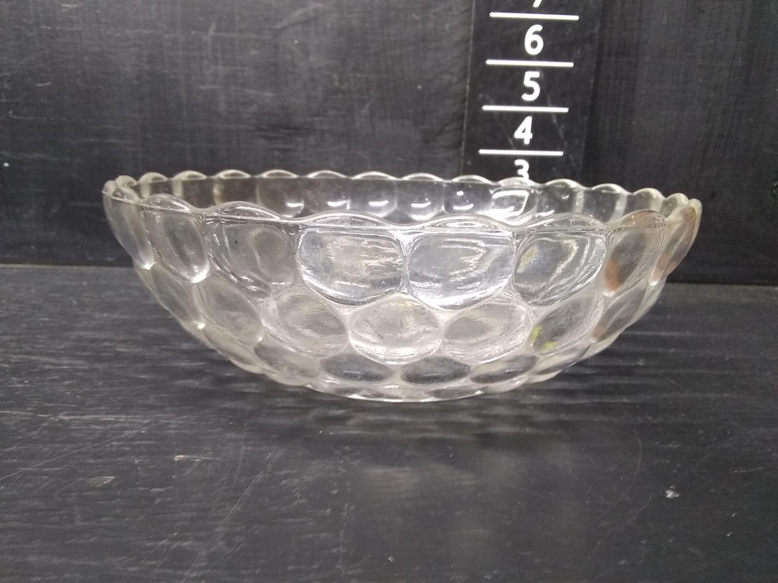 Vintage Crystal Bubble Mixing Bowl