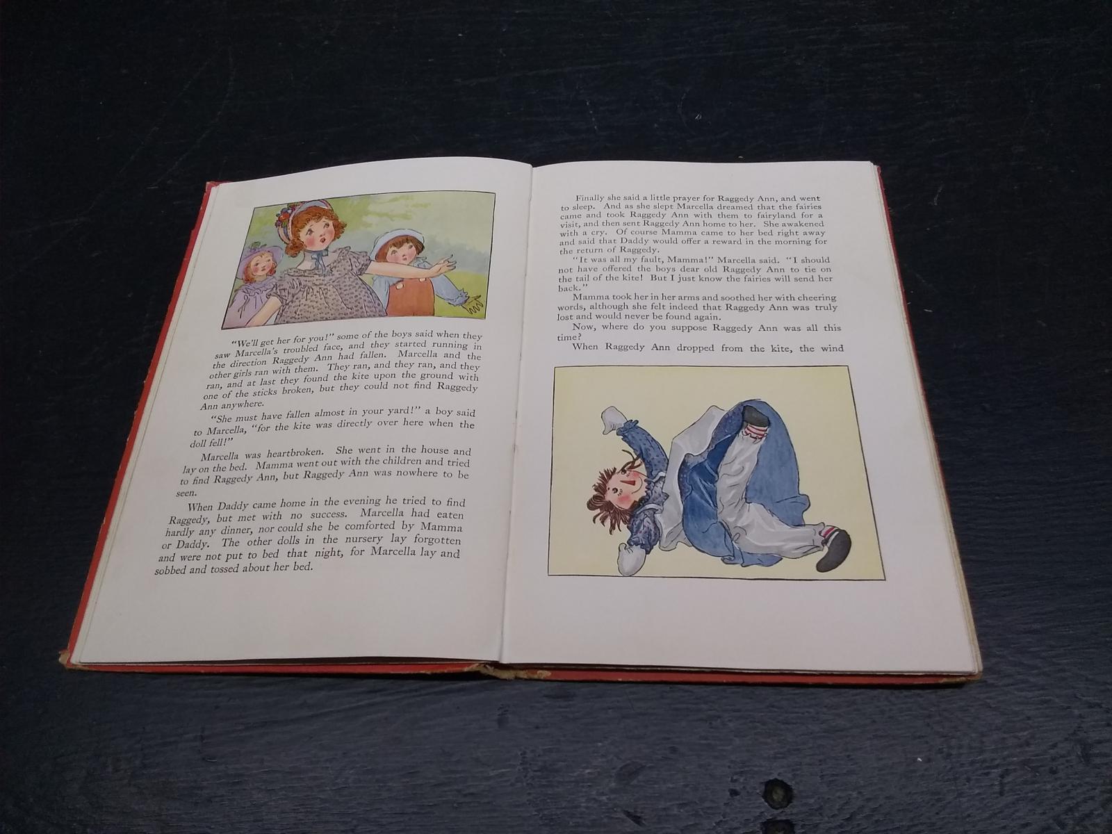 Vintage Children's Book-Raggedy Ann Stories-1918