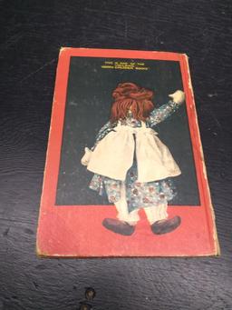 Vintage Children's Book-Raggedy Ann Stories-1918