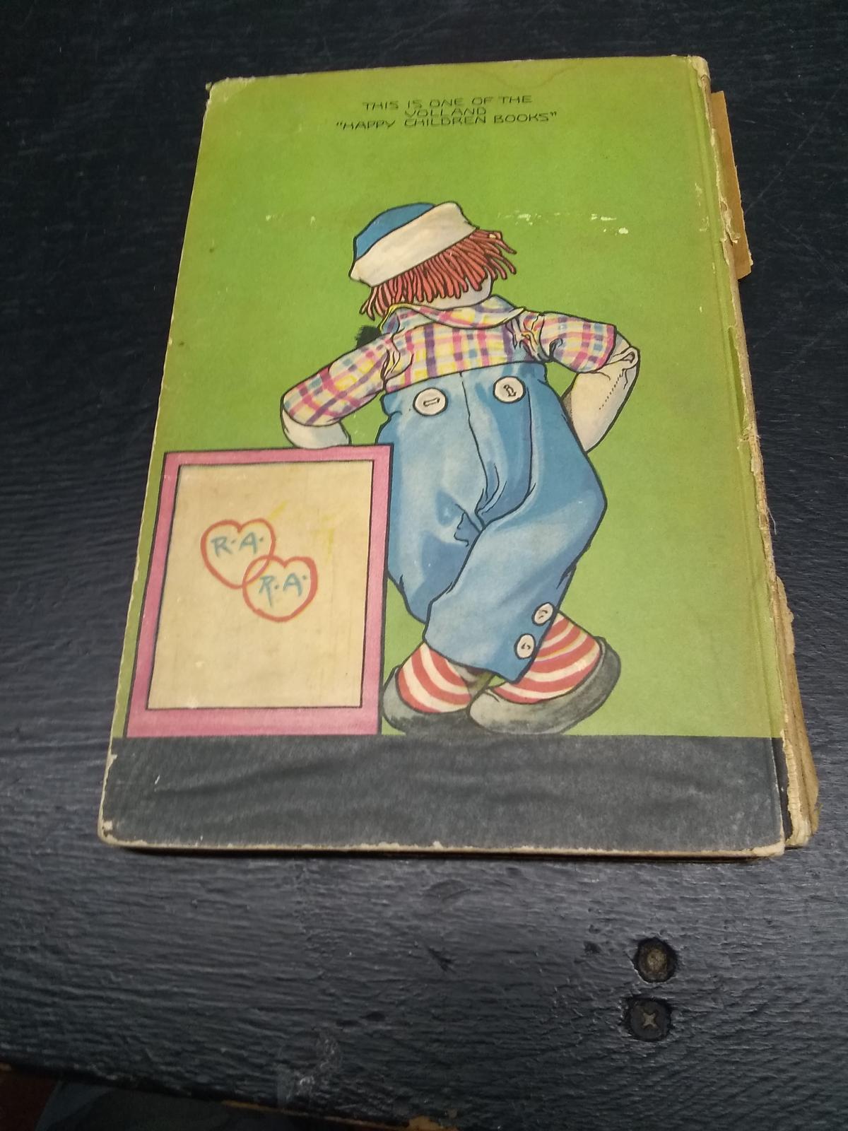 Vintage Children's Book-Raggedy Andy Stories-1920