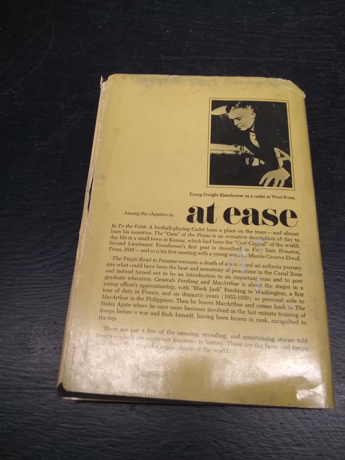 Vintage Book-At Ease Stories I Tell to Friends-Dwight D Eisenhower-1967 DJ