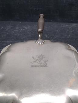 Vintage Silver Plated Silent Butler