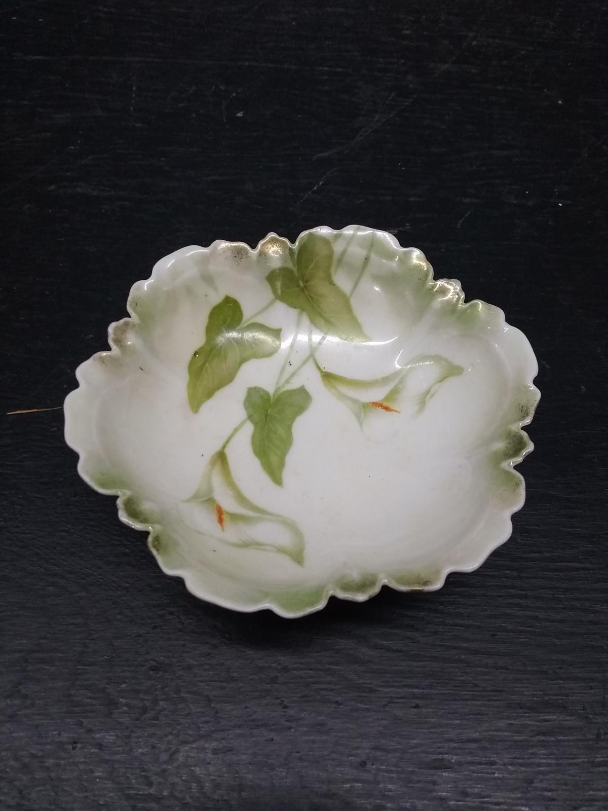 RS Prussia Hand painted Berry Bowl