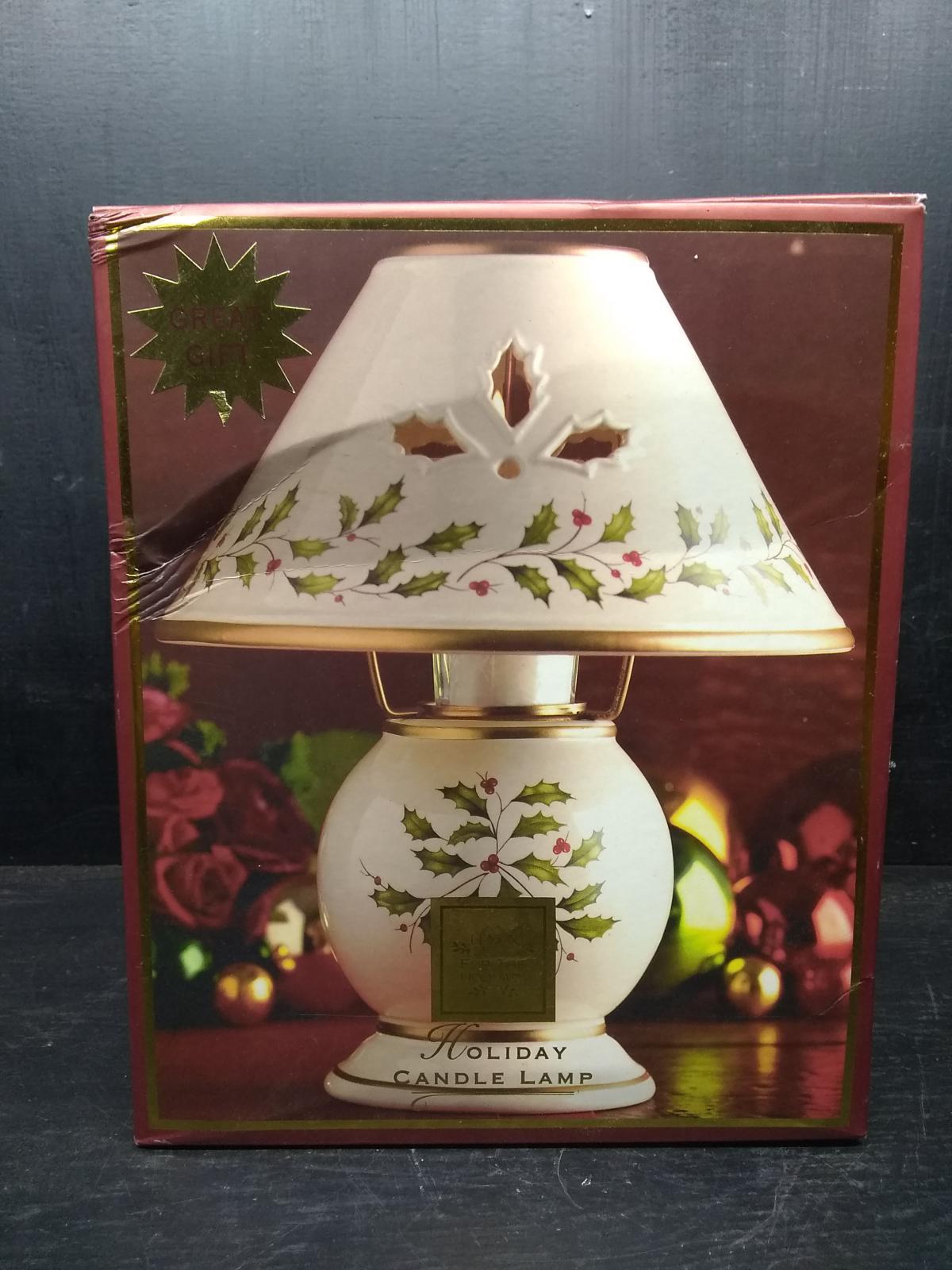 Lenox Holiday Candle Lamp