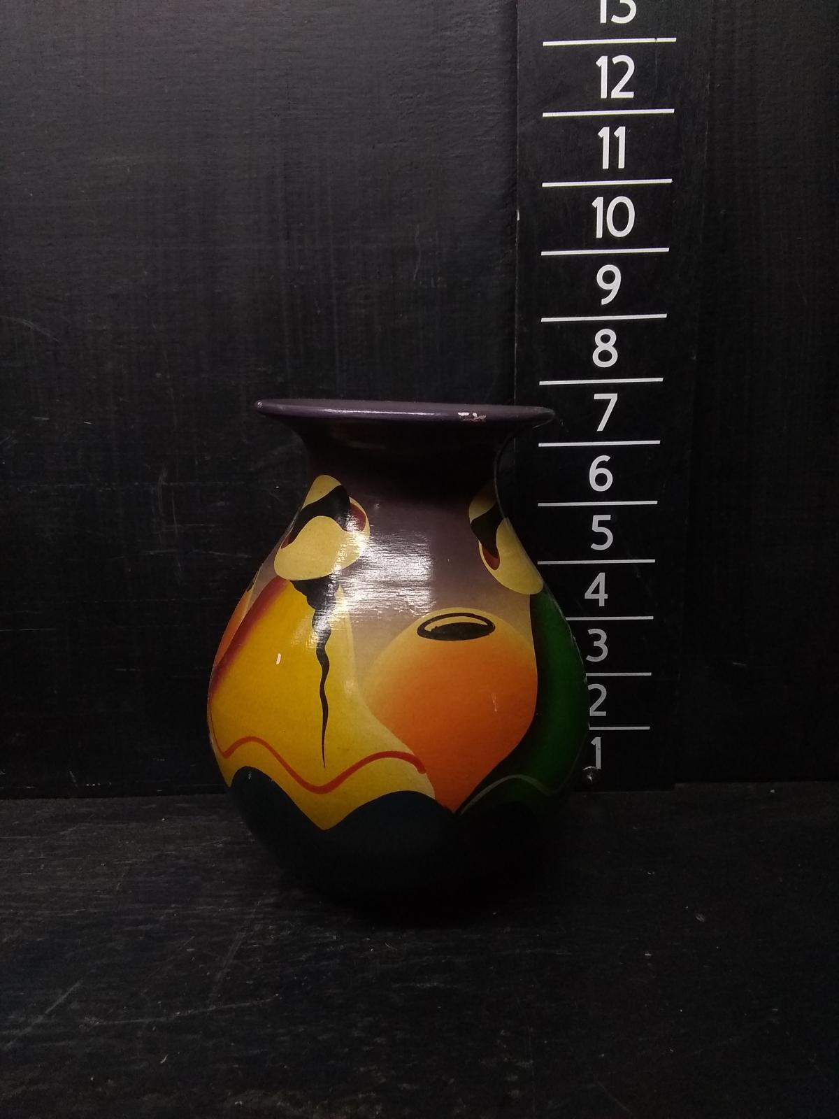 Ecuador Art Pottery Vase