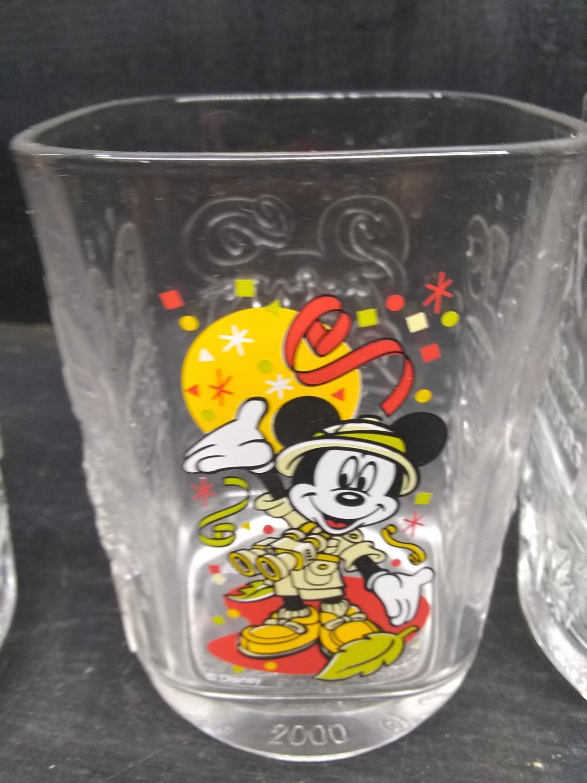 Collection 6 Disney Mickey Mouse Collector Glasses