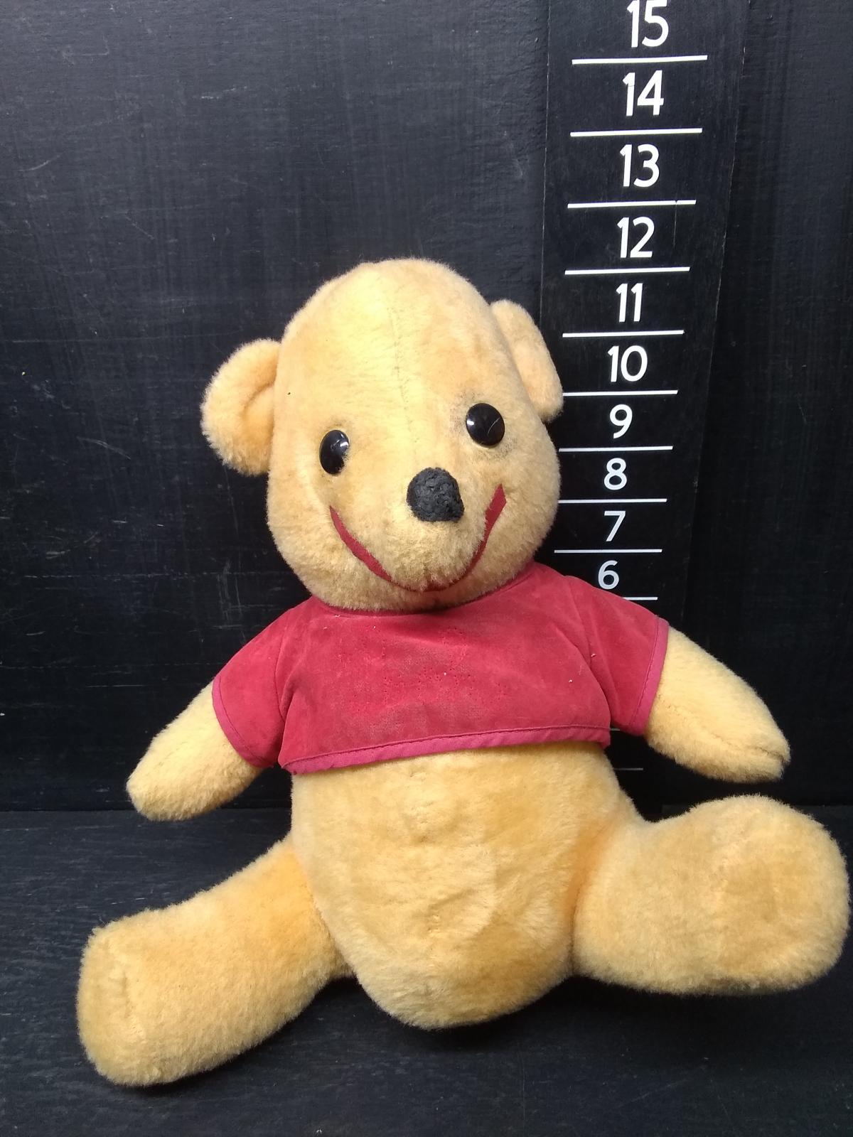 Vintage Winnie The Pooh Stuffed Bear