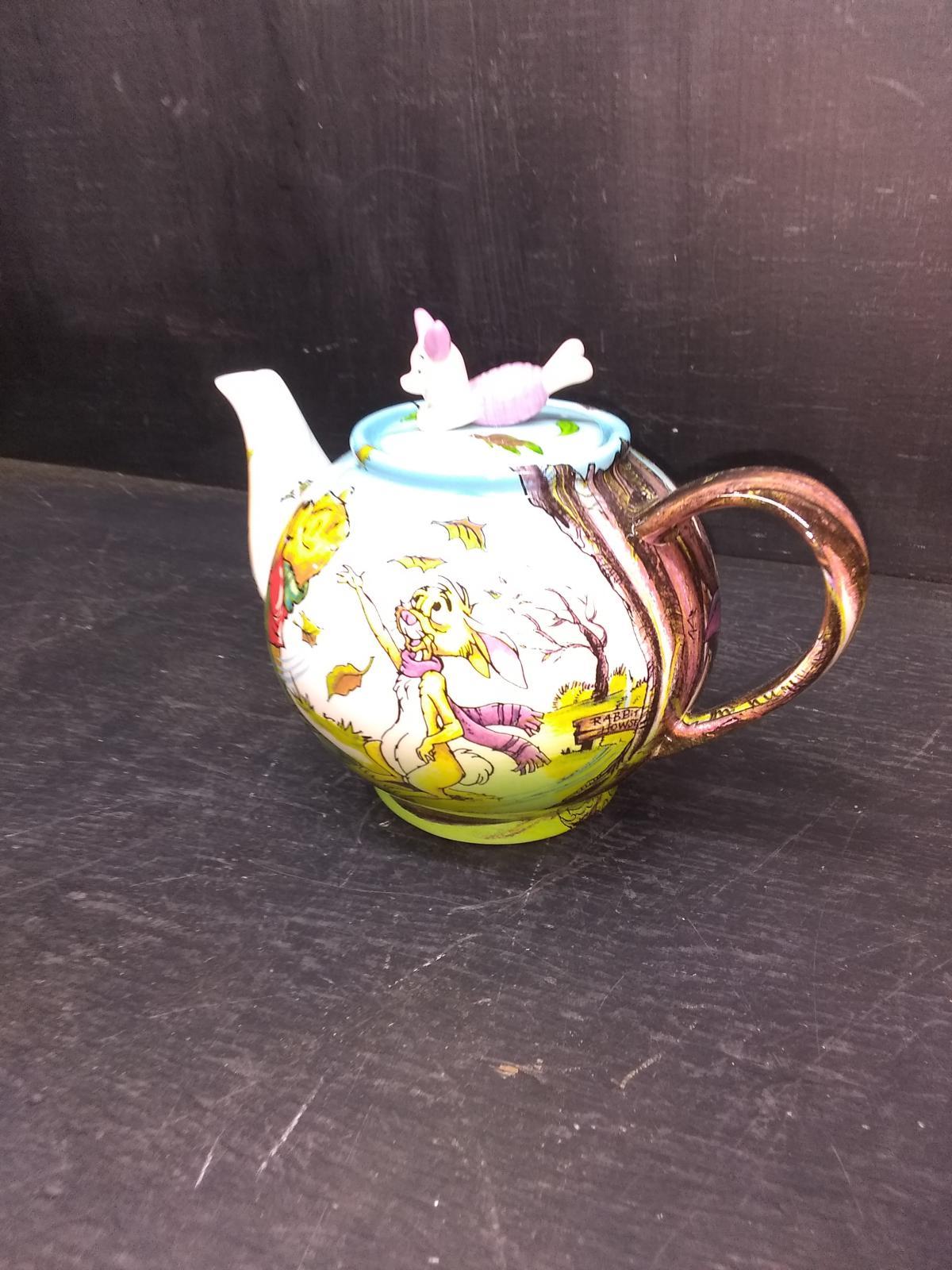 Pooh's Blustery Day Disney Teapot