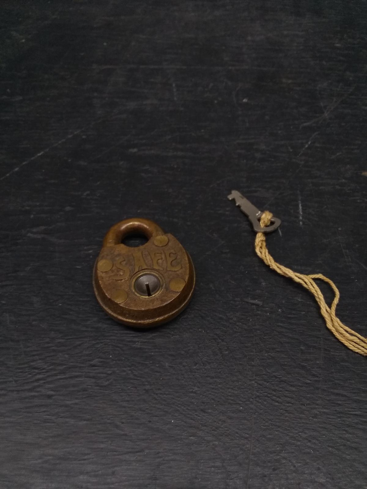 Antique Safe-Lock with Key