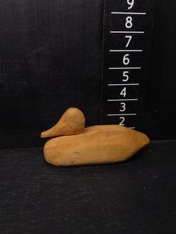 Hand Carved Wooden Duck