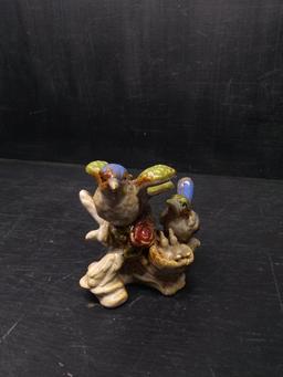 Ceramic Figure-Birds with Nest