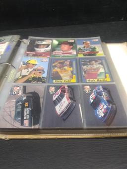 Binder of Nascar Trading Cards