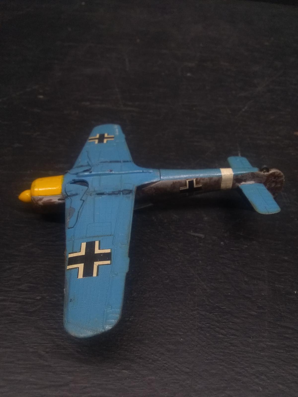 Vintage Plastic Toy Airplane