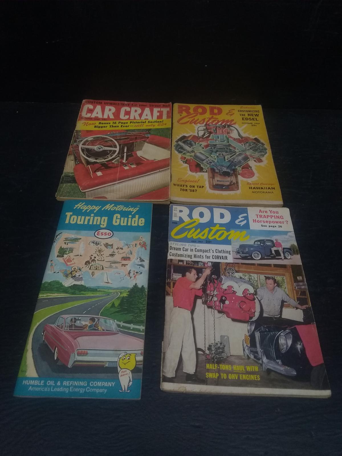 Ephemera-Hot Rod and Touring Magazines