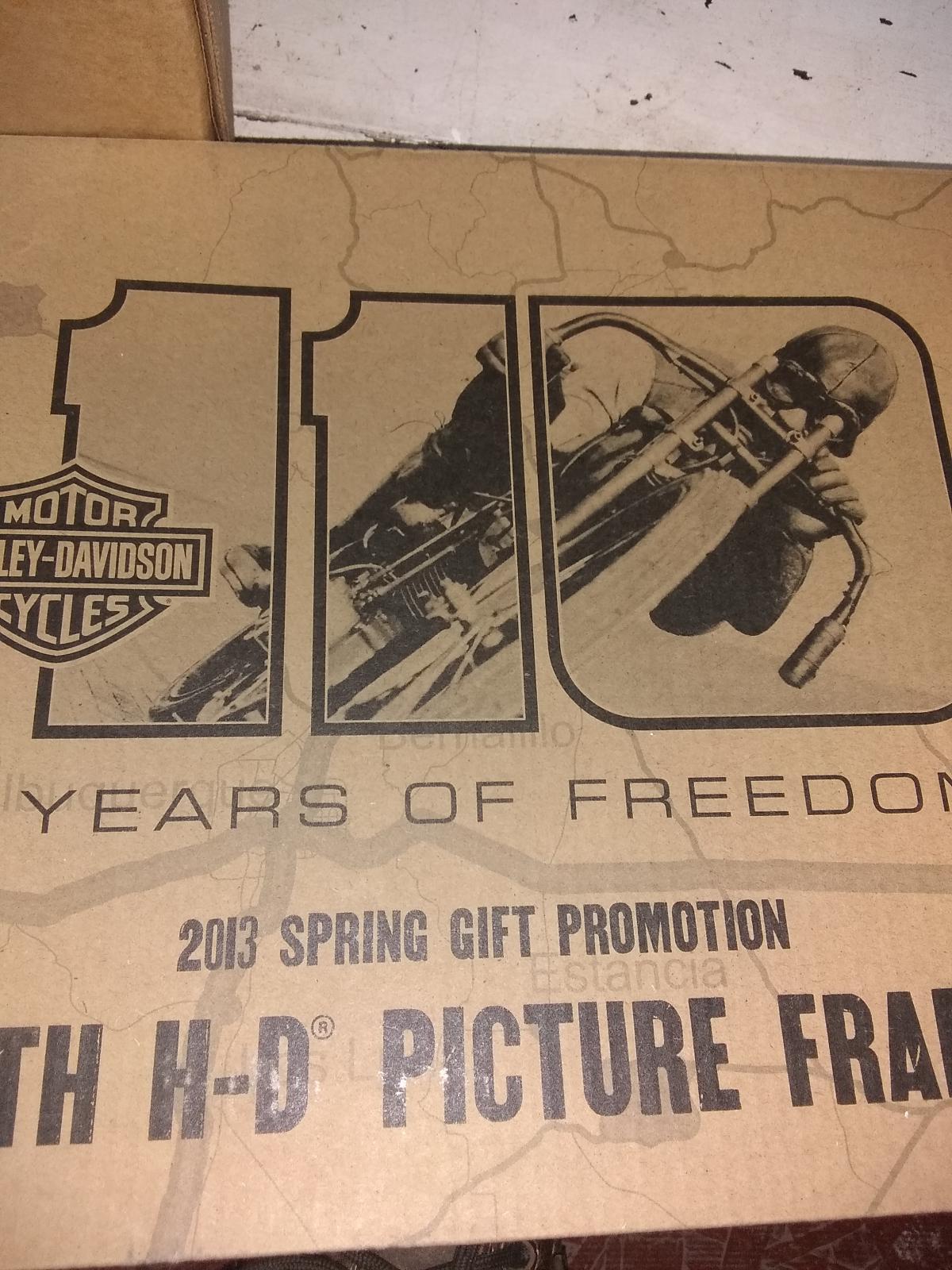 BL-Harley Davidson 2013 Yrs of Freedom Picture Frame