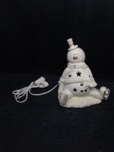 Decorative Lighted Snowman