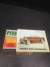 Vintage Model-Pyro '32 Pierce Arrow Convertible